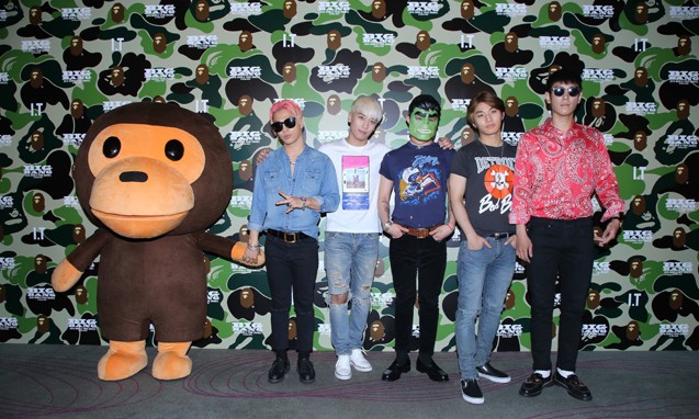 A BATHING APE® 鼎立呈现 BIGBANG 2015 演唱会香港站庆功派对